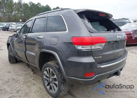 2017 Jeep Grand Cherokee Overland 4X4 из США, поврежденный, VIN 1C4RJFCT9HC749127